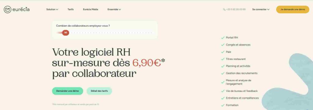 Eurecia logiciel RH