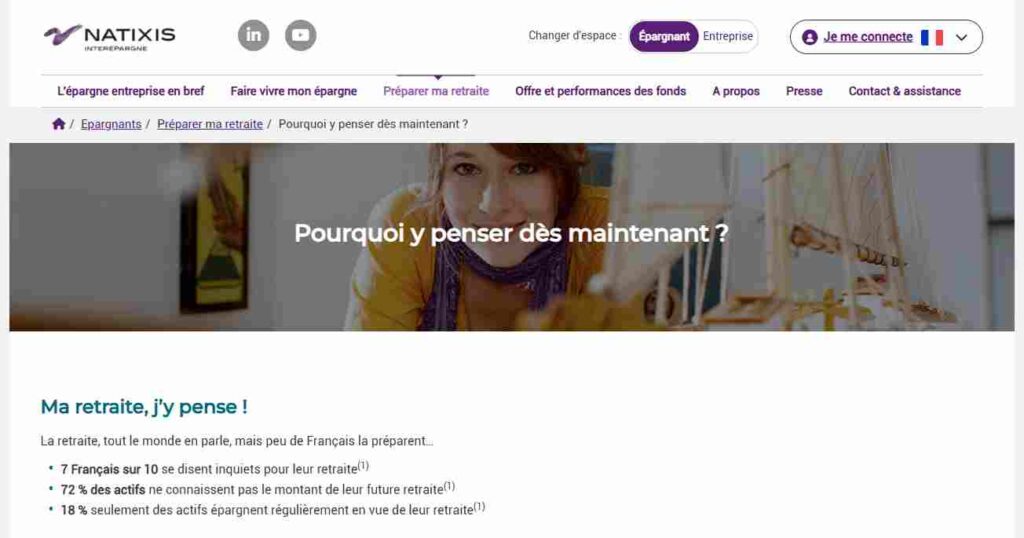 Natixis Interepargne retraite