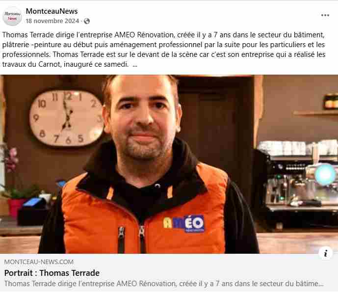 Thomas Terrade - Montceau news